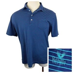 Men'sRalph Lauren Polo Golf XL Vintage Lisle Pima Cotton Polo Shirt Valhalla‎